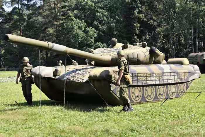 喀什大型军用充气坦克