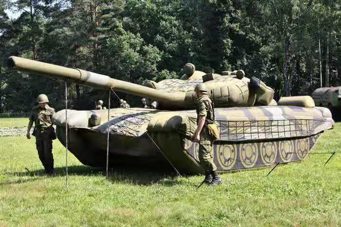 喀什军事坦克伪目标