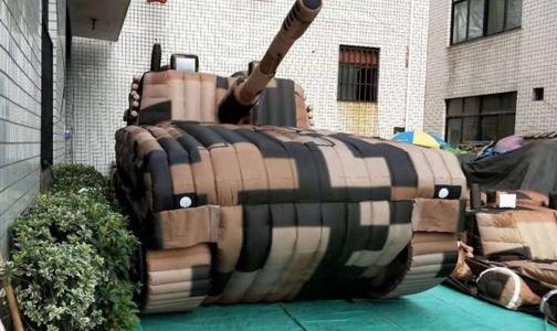 喀什充气坦克车